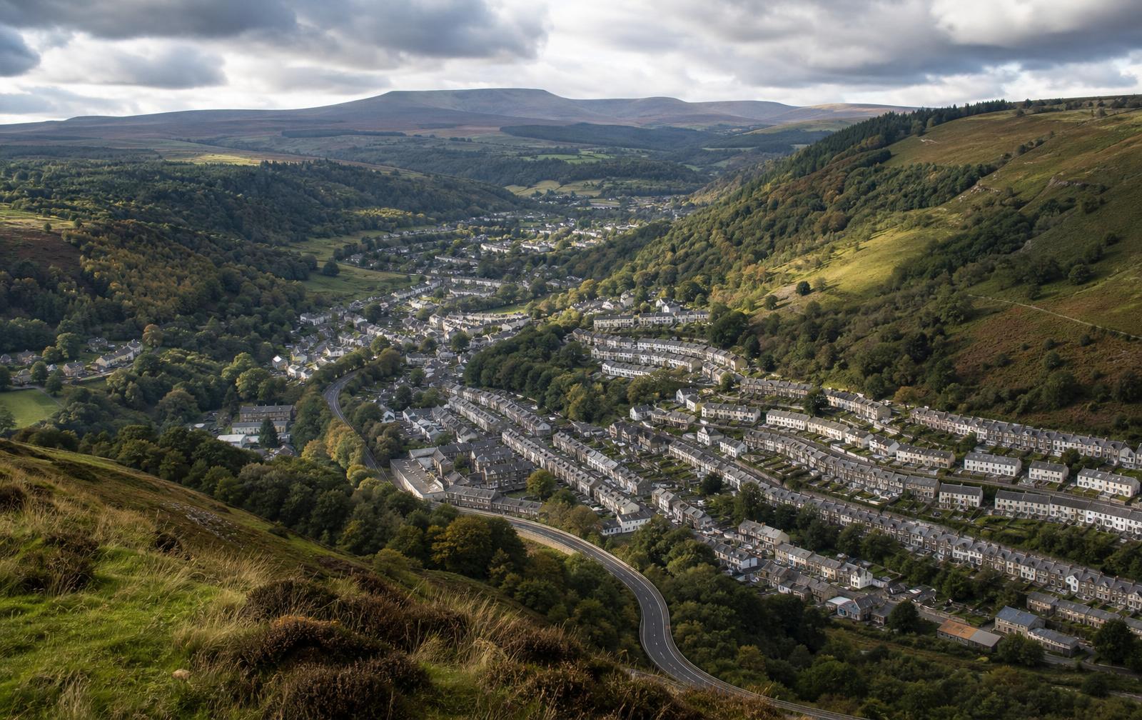 South Wales valleys — the area Future Remapping covers