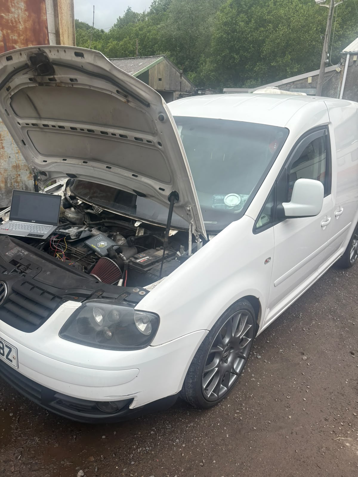 VW Caddy van ECU remap in South Wales